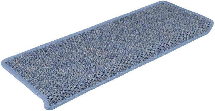 vidaXL Treppenmatten 15 STK., Stufenmatten Selbstklebend, Treppenteppich in Sisal-Optik, Treppenstuf