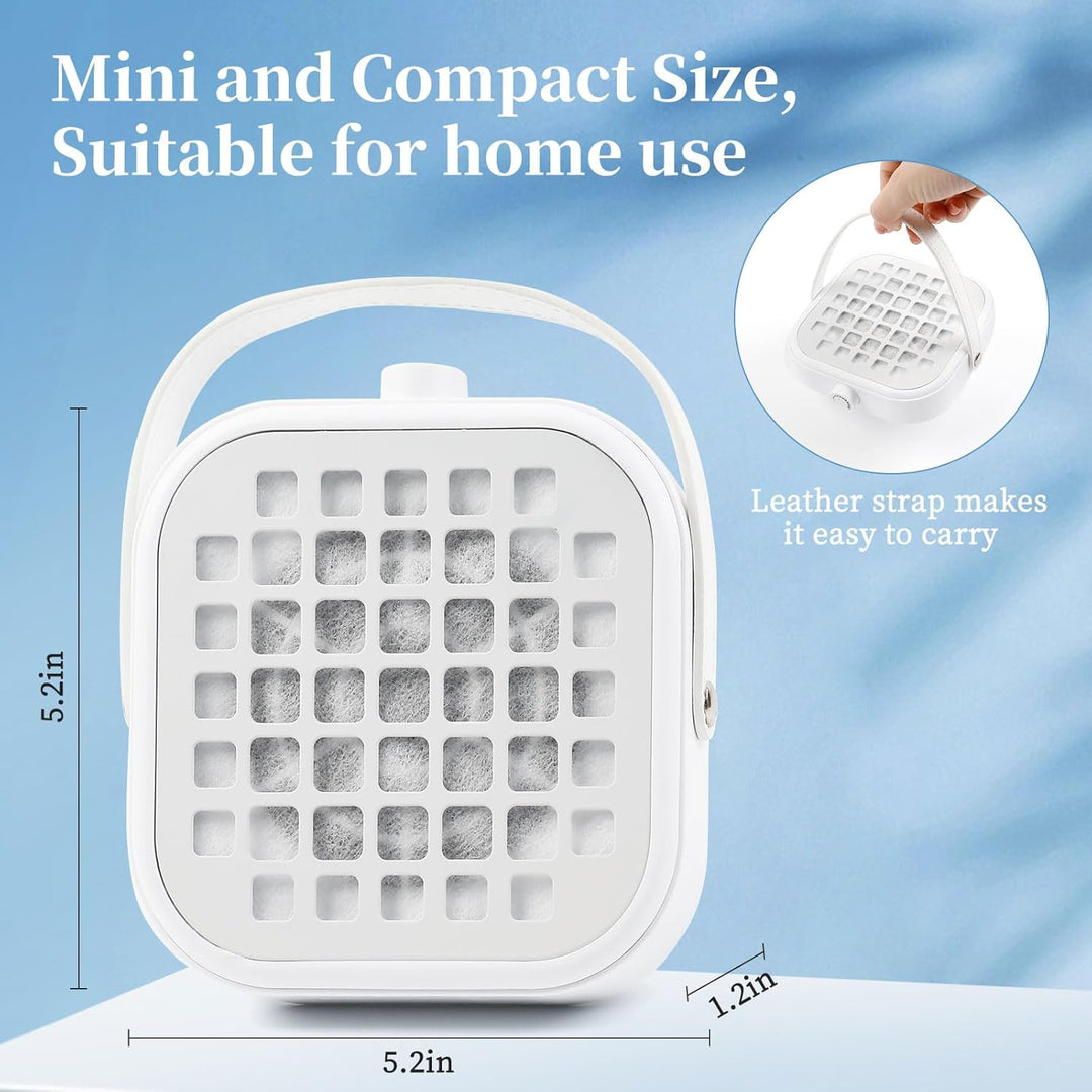 Mini Staubabsaugung für Nägel，Nagelstaubsauger mit 30PCS Filterpads leistungsstarke Staubsaugmaschin