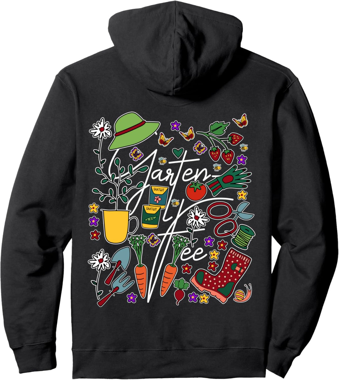 Gartenfee Gartenchefin Garten Chefin Gärtnerin Gartenhemd Pullover Hoodie