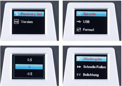 Somikon Filmscanner: HD-XL-Film-Scanner & -Digitalisierer für Super 8 & 8 mm, bis 7"-Rollen (Super8