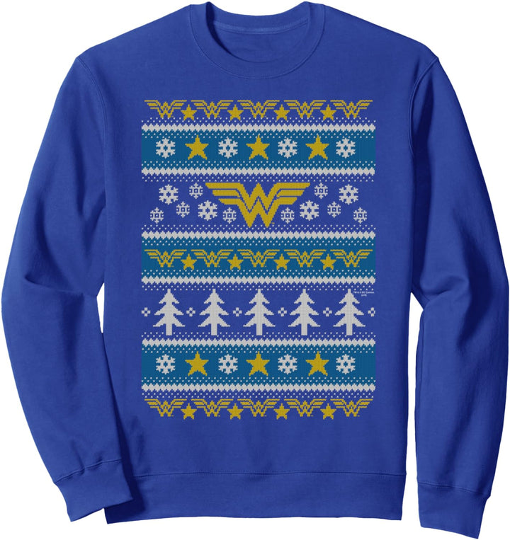 Wonder Woman Christmas Sweater Weihnachten Sweatshirt
