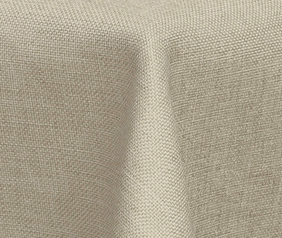 Textil Tischdecke - Leinen Optik - wasserabweisend Eckig 160x320 (Silbergrau, ca. 160 x 320 cm) Silb