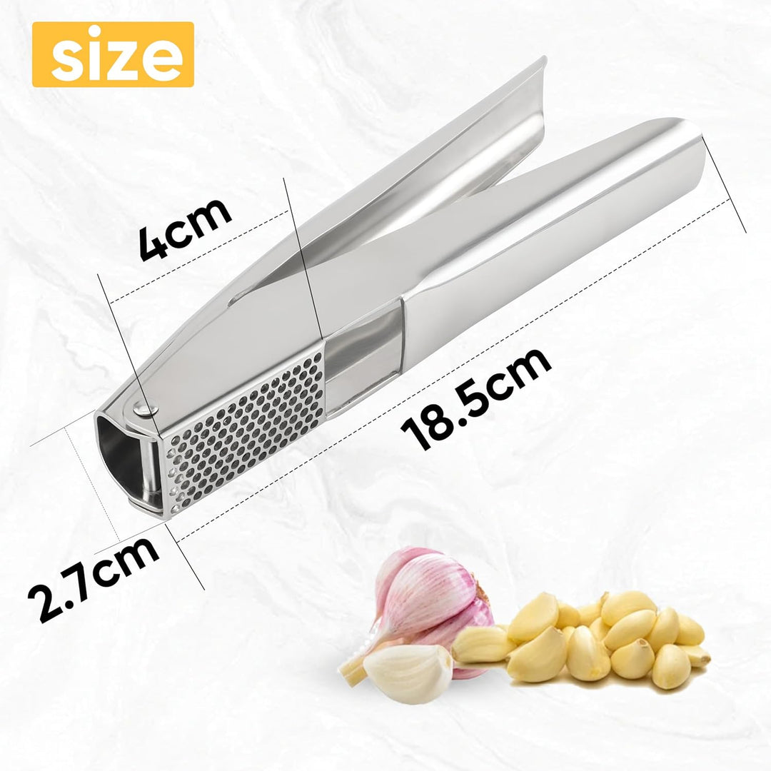 Knoblauchpresse Garlic Crusher Knoblauchschneider Ingwer Presse Knoblauchpresse Edelstahl für Küche