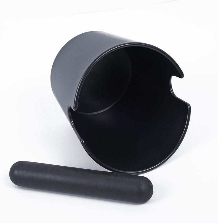Espresso-Klopfbox, 12,2 cm, Kaffeeklopfbox, Espresso-Mülleimer für Kaffeesatz mit abnehmbarer Klopfs