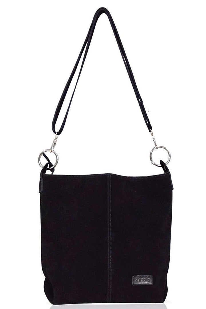 zarolo Damen Handtasche, Umhängetasche,Beuteltasche Shopper, Leder Schultertasche, Hobo Bag, echtes