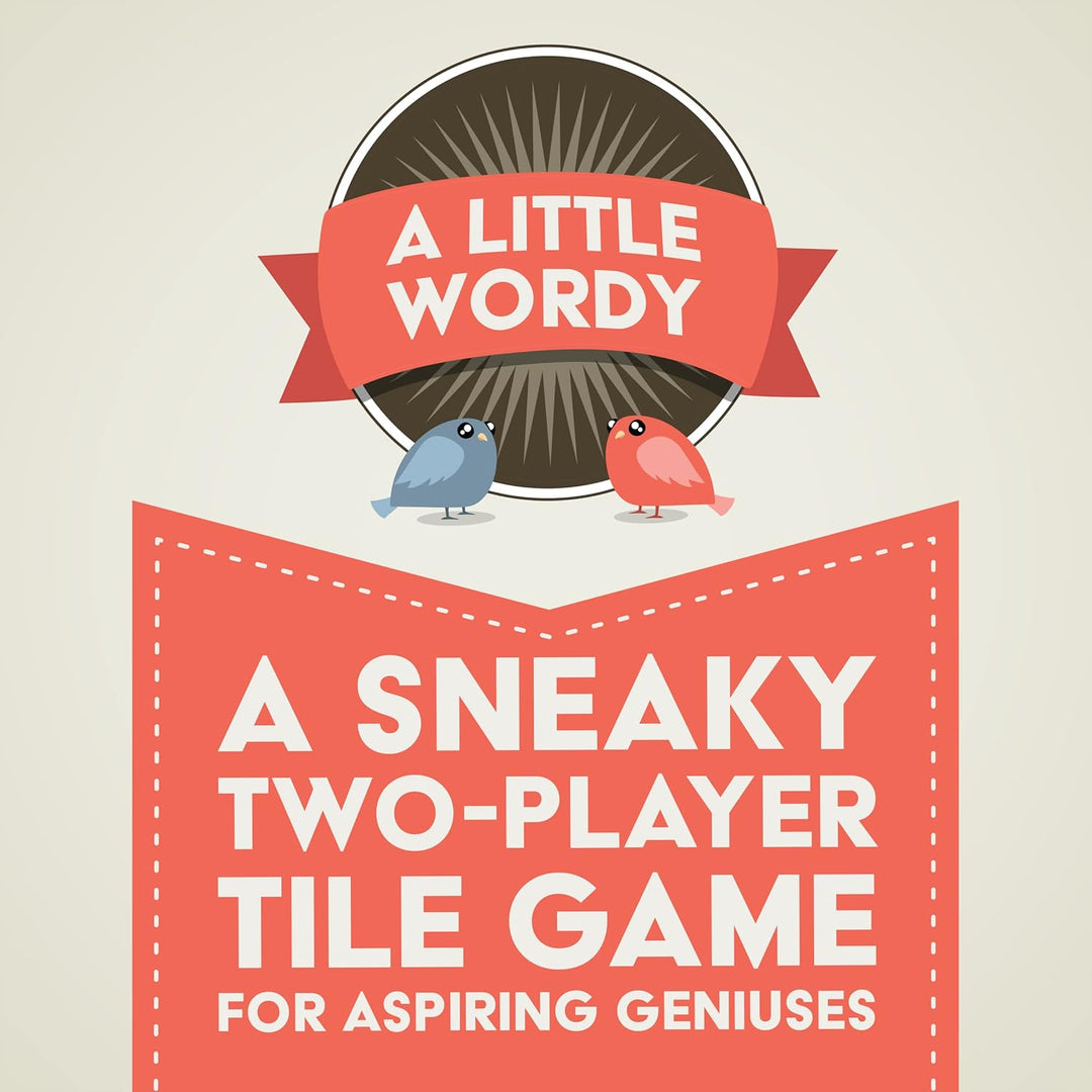 Exploding Kittens LLC A Little Wordy by Card Games for Adults Teens & Kids - Fun Family Games - A Ru