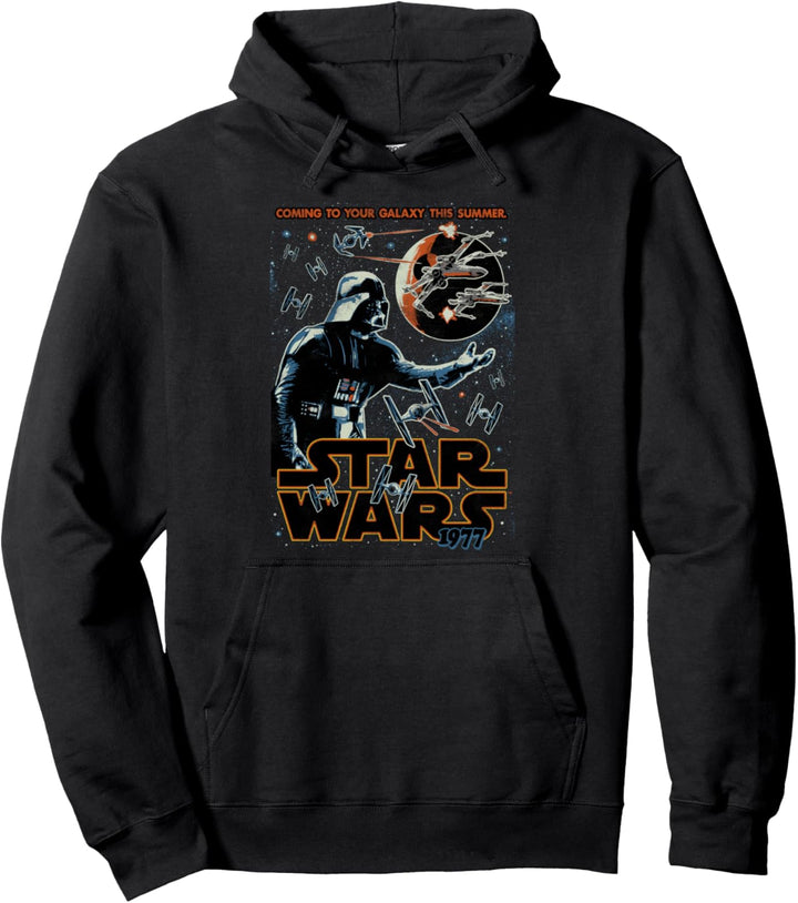 Star Wars Darth Vader Your Galaxy This Summer Poster Pullover Hoodie
