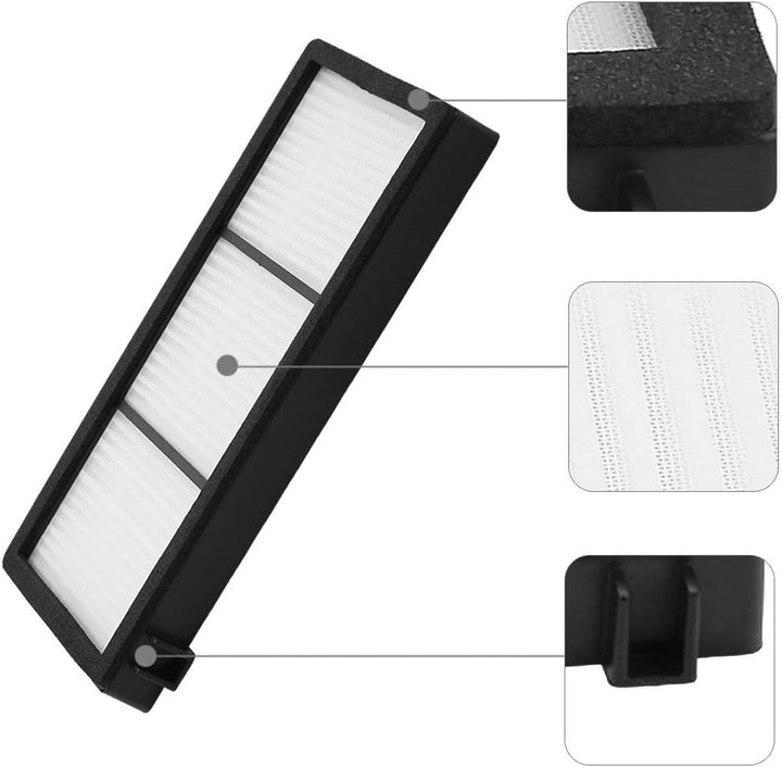 MAXDIRECT Kit Ersatzteile Bürsten Ersatzteile Kompatibel mit iRobot Roomba Serie 800 900 (800 805 85