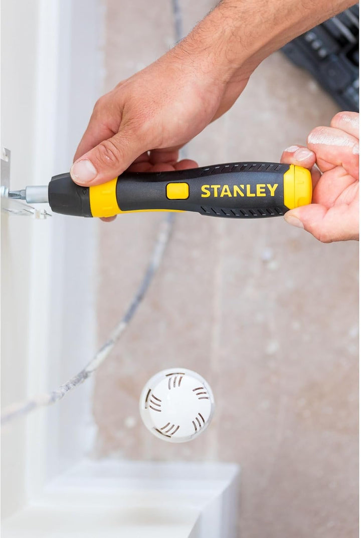 Stanley Ratschen Bit-Set, Gelenkgriff, 35-tlg (SL5/6/7 mm PH1/2/3 TX10/15/20/25/27/30 Innensechskant