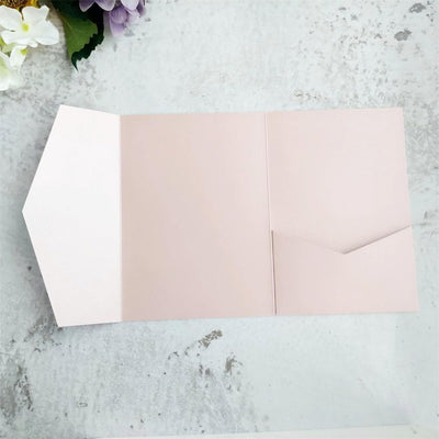 MillaSaw Einladungskarten Hochzeit Lila Rosa 5x7 Einladungskarten mit Umschlägen 20 Sets (Lila Rosa)