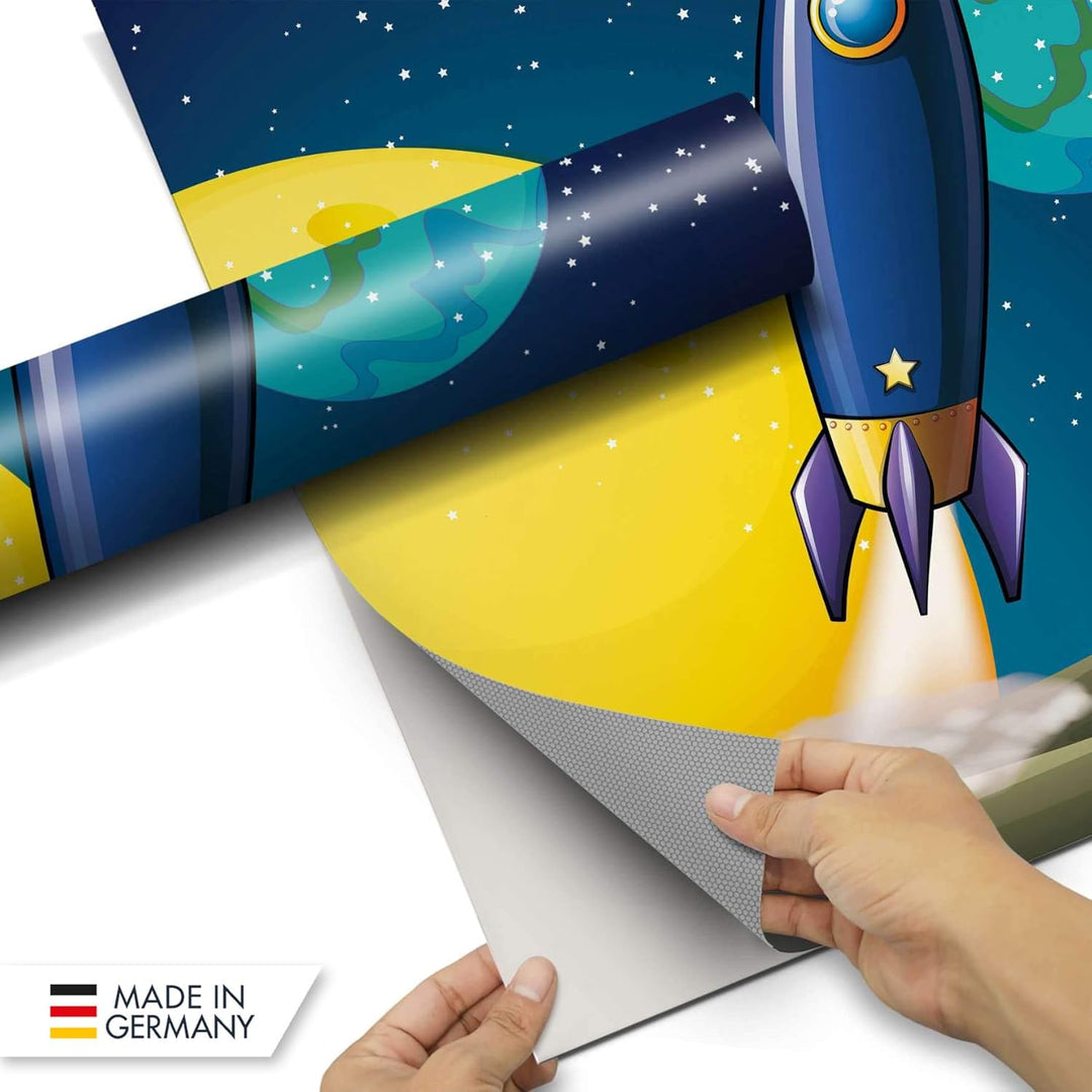 Möbelfolie für Kinder - passend für IKEA Hemnes Kommode 3 Schubladen I Tolle Möbeldeko für Kinderzim