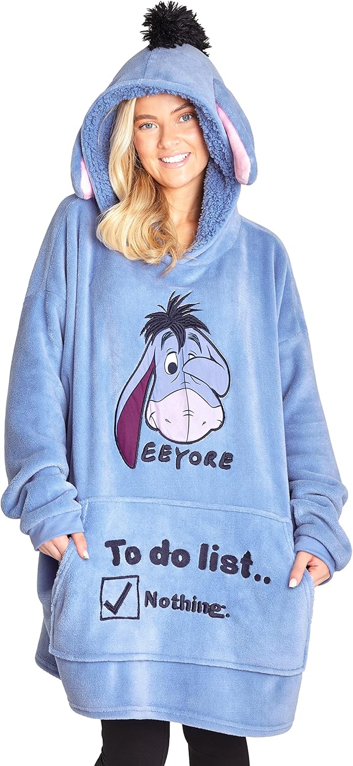 Disney Oversize Pullover Damen, Lilo und Stitch Kuschel Kapuzenpullover Damen und Teenager - Geschen