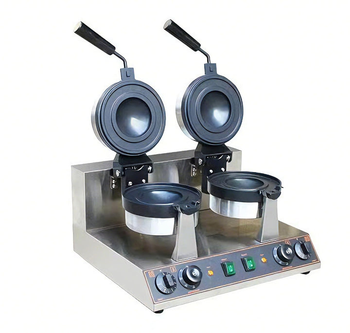 UFO Burger Maker, Edelstahlkörper, Zweiseitige Heizung, Einstellbare Temperatur & Timer, Zeiteinstel
