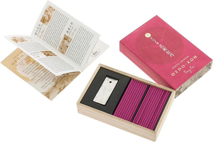 Nippon Kodo Japanische Räucherstäbchen, Naturharz, Pflanzen, Holz und Mineralstoffe, mehrfarbig, Ein