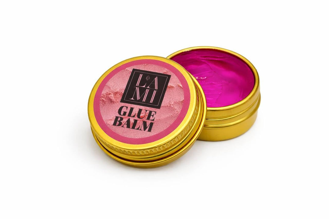 Lami Glue Balm Powerful Peach - Glue without glue, Wimpernlaminierungsprodukt, Enthält Arganöl, Jojo