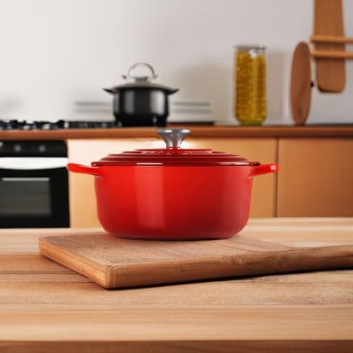 Le Creuset Signature Gusseisen-Bräter mit Deckel, Ø 20 cm, Rund, Für alle Herdarten und Induktion ge