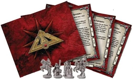 Set Talisman 2 Erweiterungen in französischer Sprache "La Source Sacrée" + "Die verlorenen Reiche" +