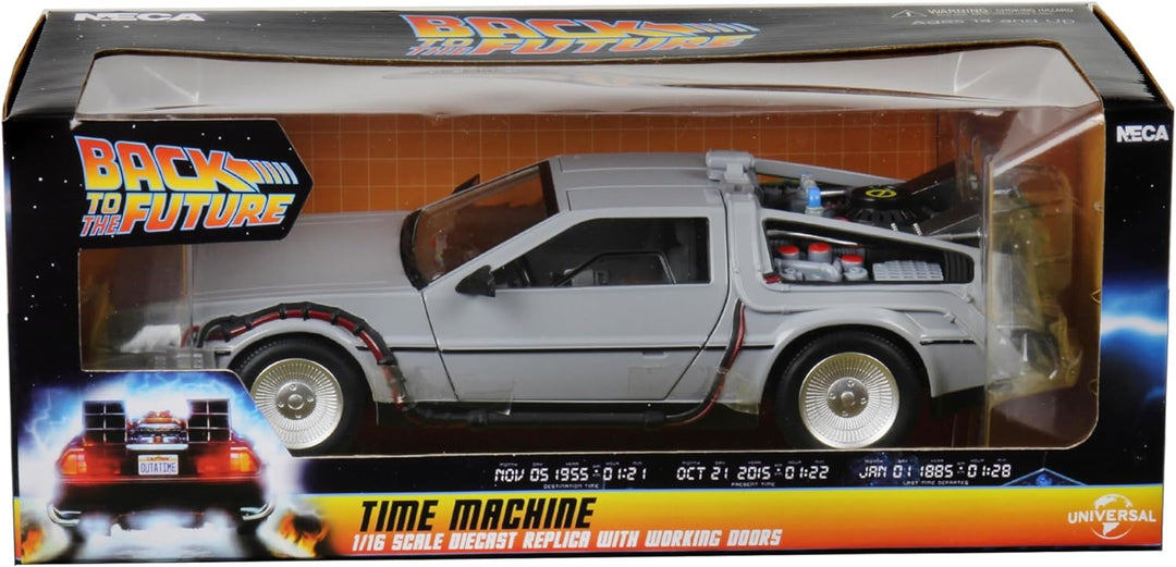 NECA The Future â€“ Time Machine Diecast Vehicle 15cm, 30803453607