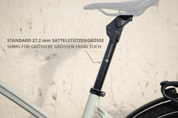 REDSHIFT ShockStop Federsattelstütze für Fahrräder, stossdämpfende Fahrradsattelstütze fürRennrad, G