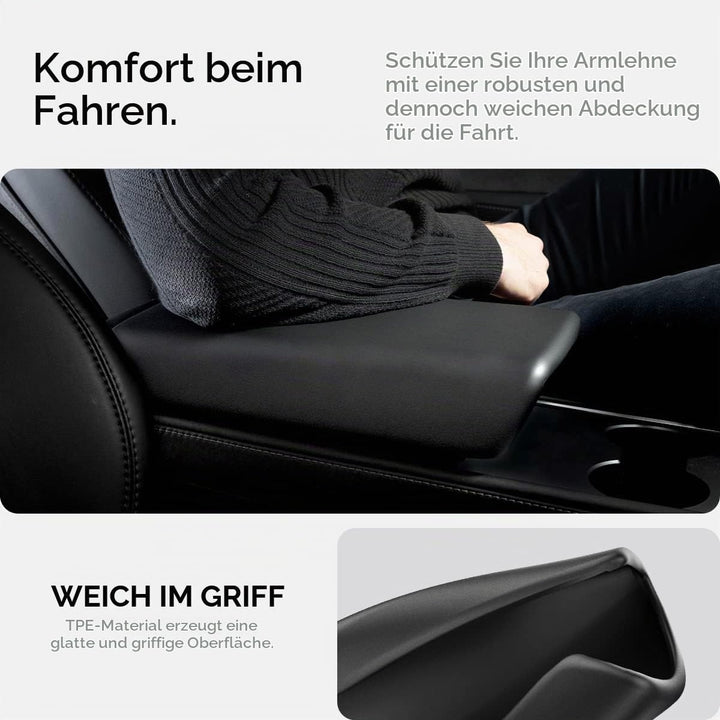 Spigen Tesla Model 3 2021-2023 Model Y Mittelarmlehne Abdeckung, Armlehne Abdeckung Schutzhülle Inne