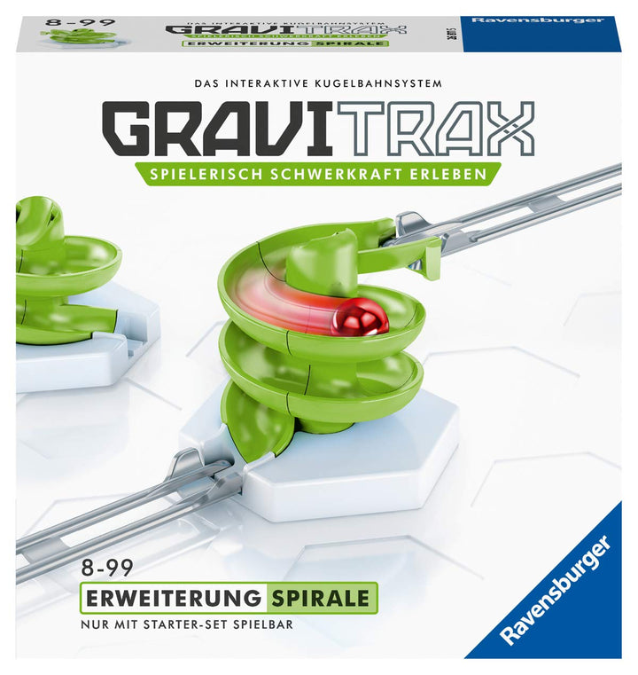 Ravensburger GraviTrax Kugelbahn - Erweiterung Action-Stein Spirale 26811, für Kinder ab 8 Jahren un