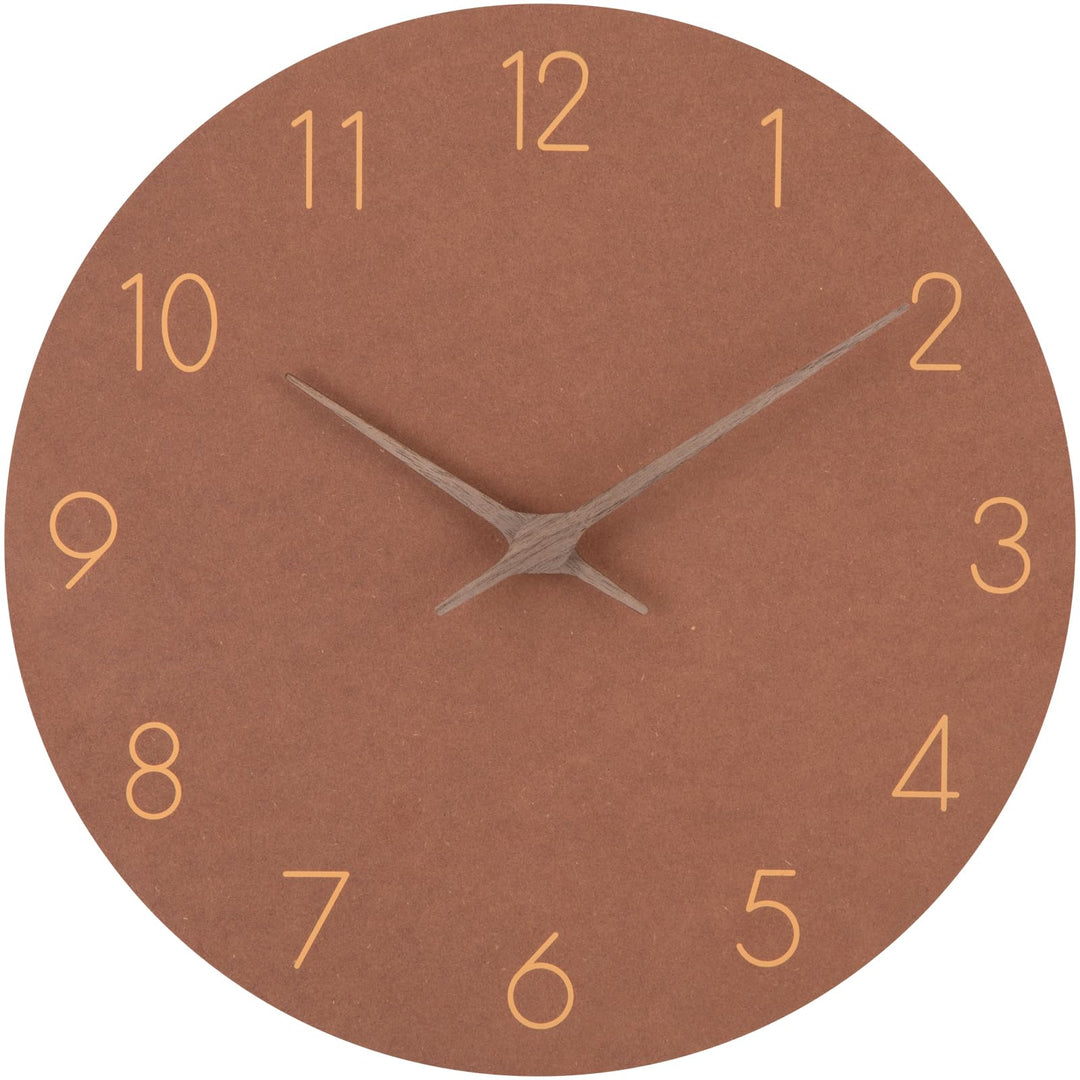 MDF Holz Wanduhr Ohne TickgeräUsche Lautlos Modern Quarz Gross Batterie Betriebene Wanduhr Einfach z