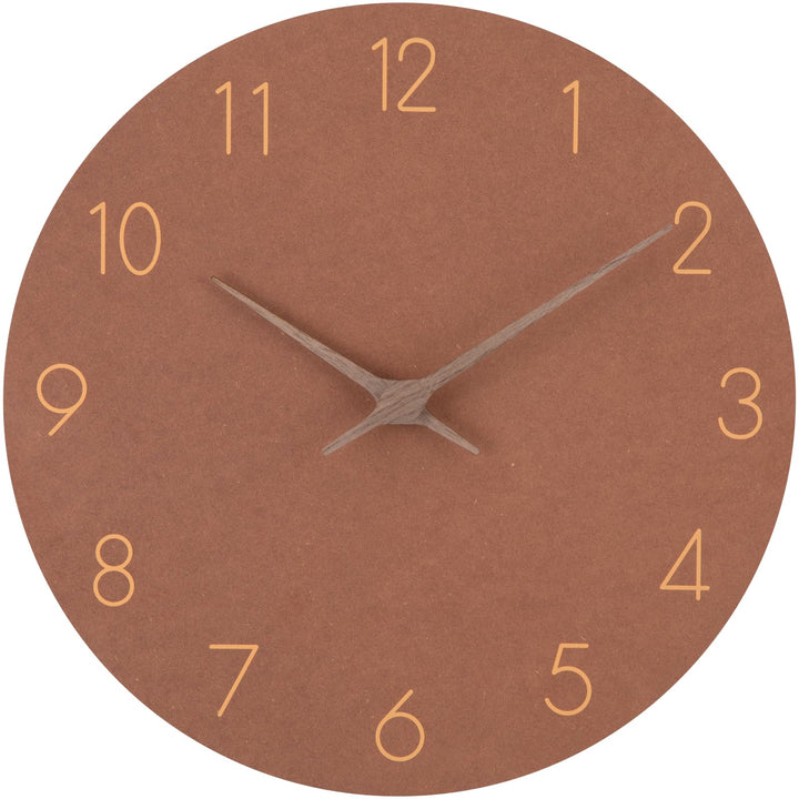 MDF Holz Wanduhr Ohne TickgeräUsche Lautlos Modern Quarz Gross Batterie Betriebene Wanduhr Einfach z