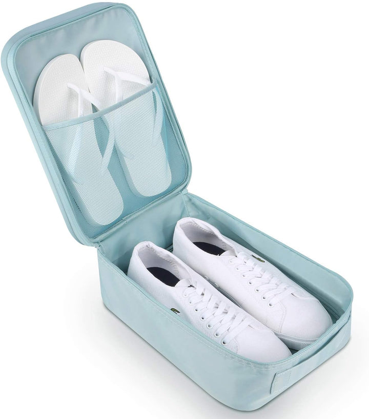 Mossio Schuhtasche für 3 Paar Schuhe für Reisen und den täglichen Gebrauch, Aufbewahrungstasche, dun