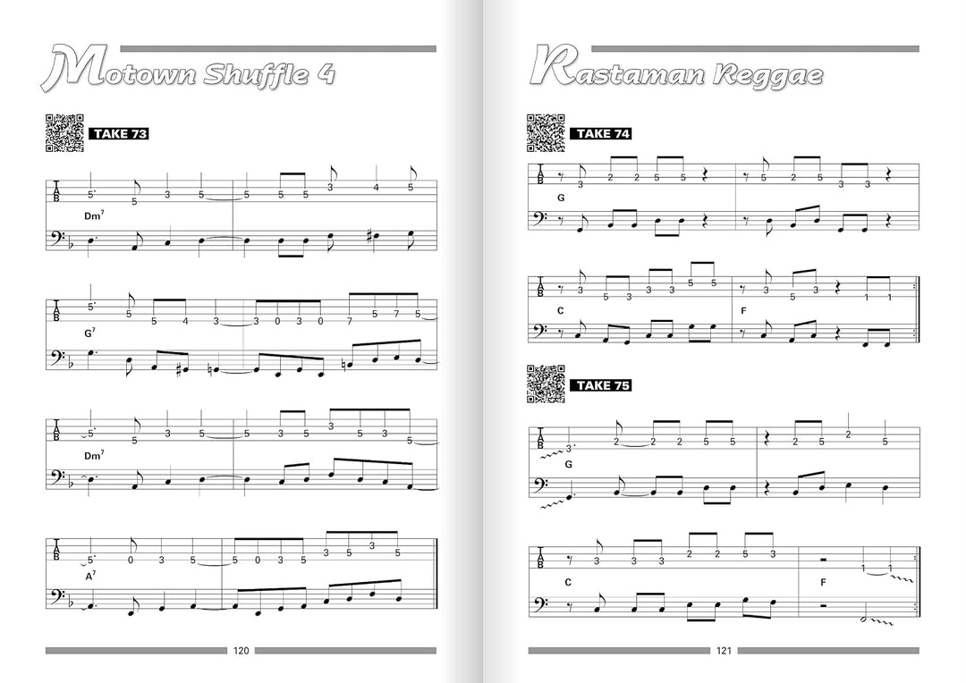 Easy Rock Bass: Über 50 Licks: Funk, Soul, Reggae, Pop, Rock. Mit Noten und Tabulatur: Mit Noten und