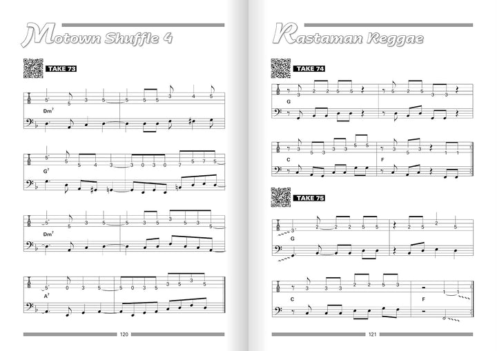 Easy Rock Bass: Über 50 Licks: Funk, Soul, Reggae, Pop, Rock. Mit Noten und Tabulatur: Mit Noten und