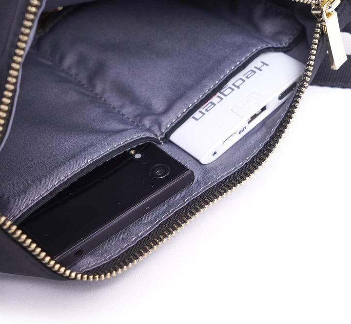 Hedgren Prisma Reflect Schultertasche 26 cm Schwarz, Schwarz