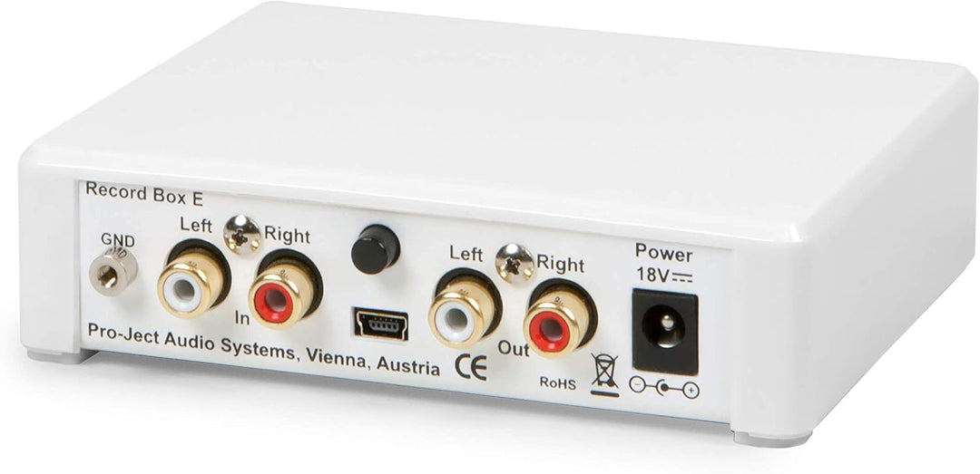 Pro-Ject Record Box E, Phonovorverstärker mit A/D Wandler und USB-Anschluss zum Digitalisieren Ihrer