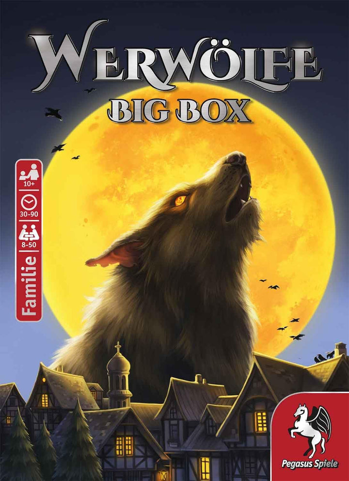 Werwölfe Big Box, 13 cm x 6.5 cm x 18.5 cm, Schwarz