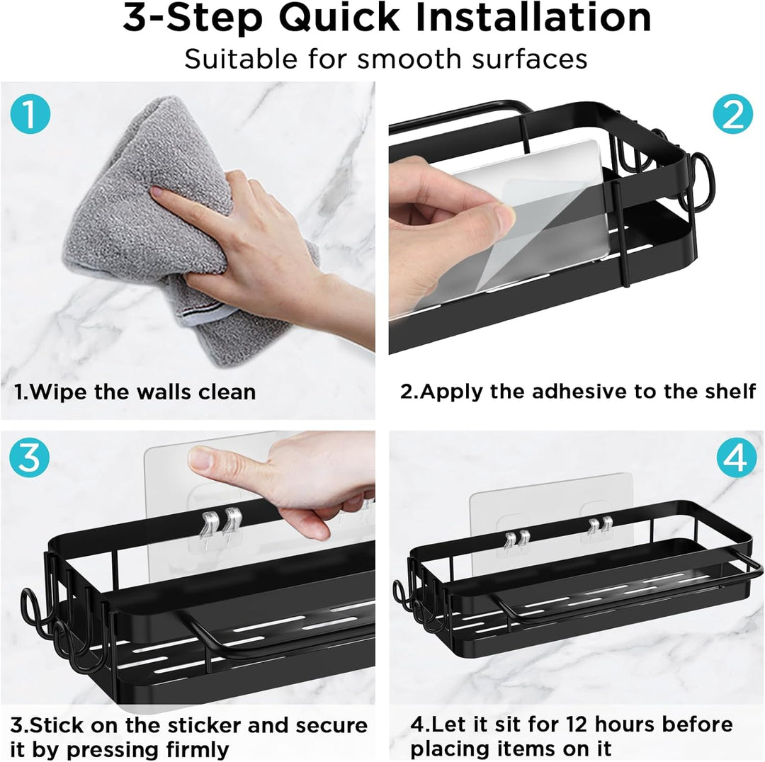 Spülbecken Organizer Küche Schwammhalter, Küchen Spüle Organizer mit Spültuchhalter und Zwei Haken,