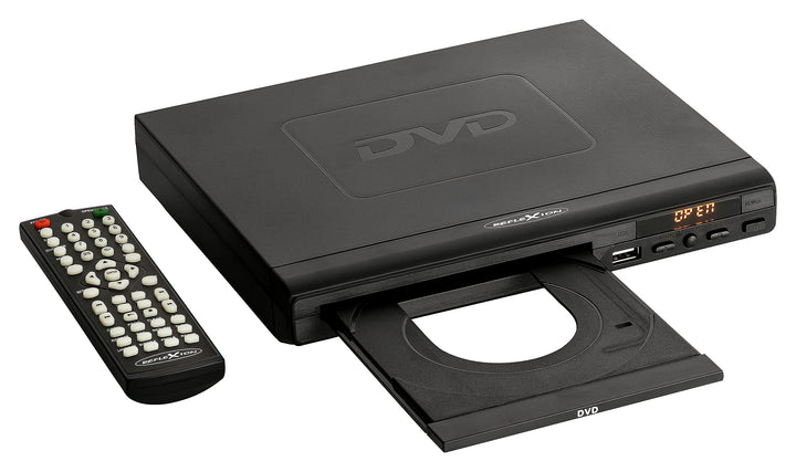 DVD-Player mit CD Funktion, HMDI, AV etc. in schwarz - mit Display - mit CD-Kopierfunktion