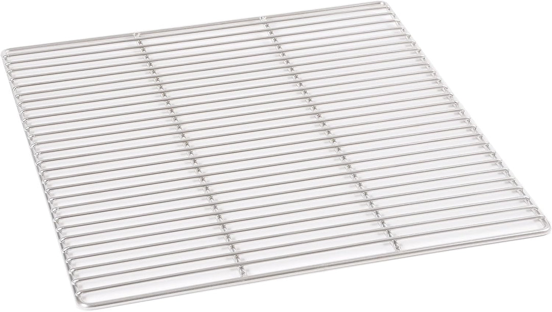 Grillrost 45 x 35 cm aus Edelstahl rostfrei und elektropoliert Grillstabdurchmesser 4 mm, Grillstaba