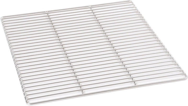 Grillrost 45 x 35 cm aus Edelstahl rostfrei und elektropoliert Grillstabdurchmesser 4 mm, Grillstaba