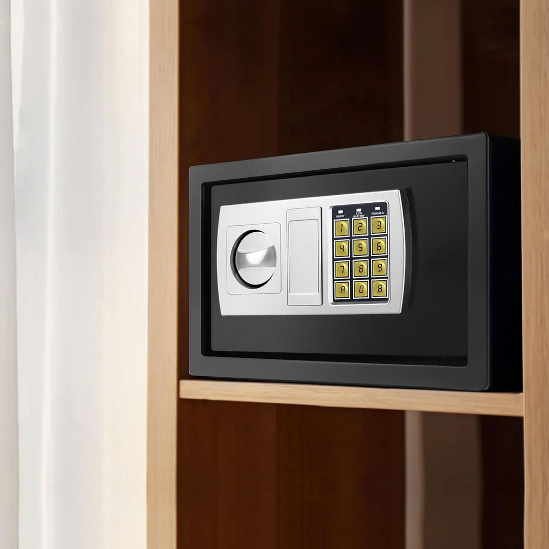 Home Safe Feuerfest Wasserdicht Sicher Digital Stahl Safe Sicherheit Elektronische Home Office Geldb
