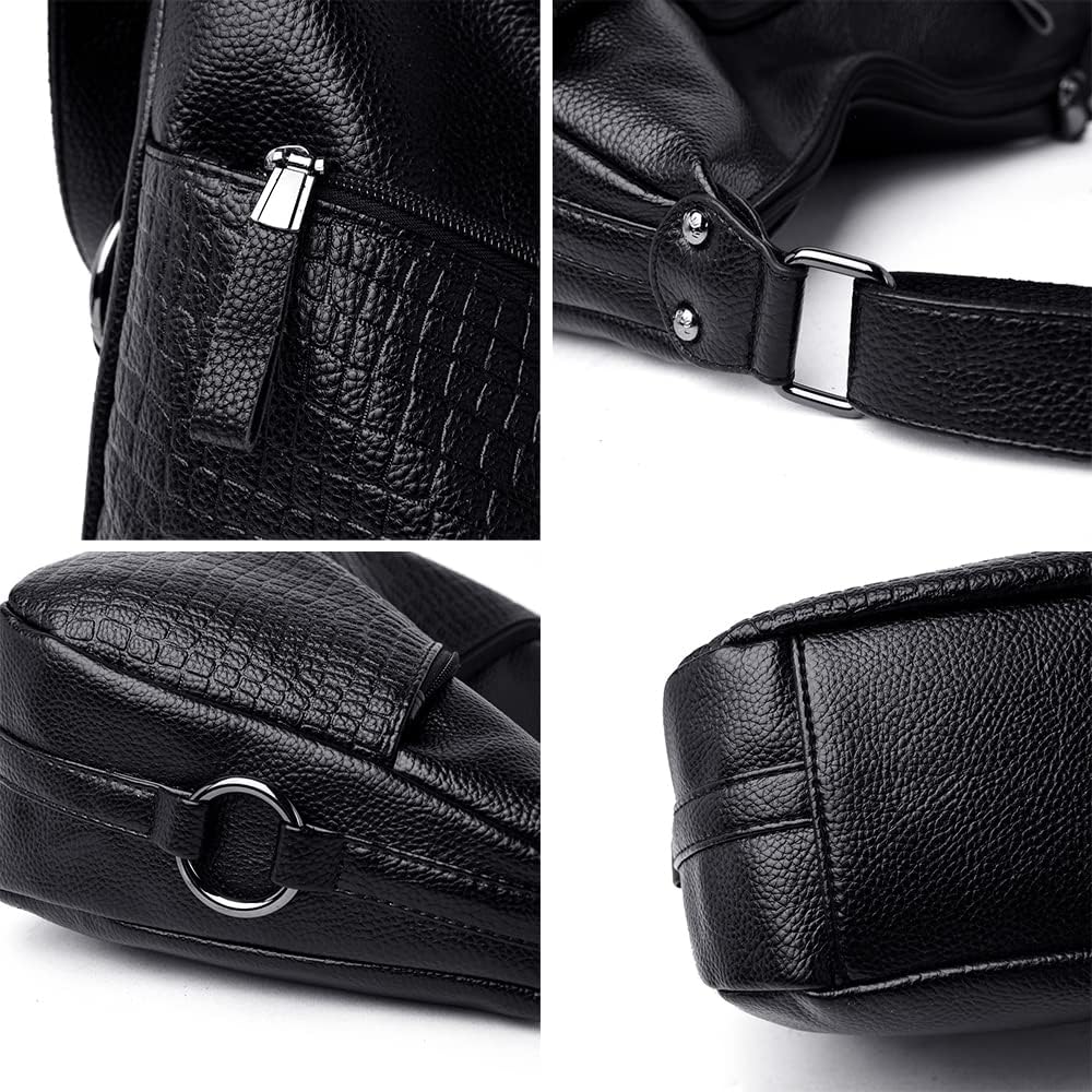 Coolives Damen Umhängetasche Handtasche aus PU-Leder Mode Tasche Schultertasche Leichte Taschen Schu