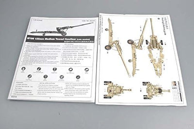 Trumpeter 02319 Modellbausatz M198 Medium Towed Howitzer late