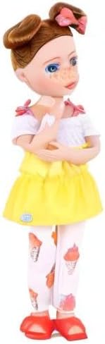 Glitter Girls Puppe Charlie – Bewegliche 36 cm Puppe mit Puppenkleidung, Zubehör und roten langen Ha