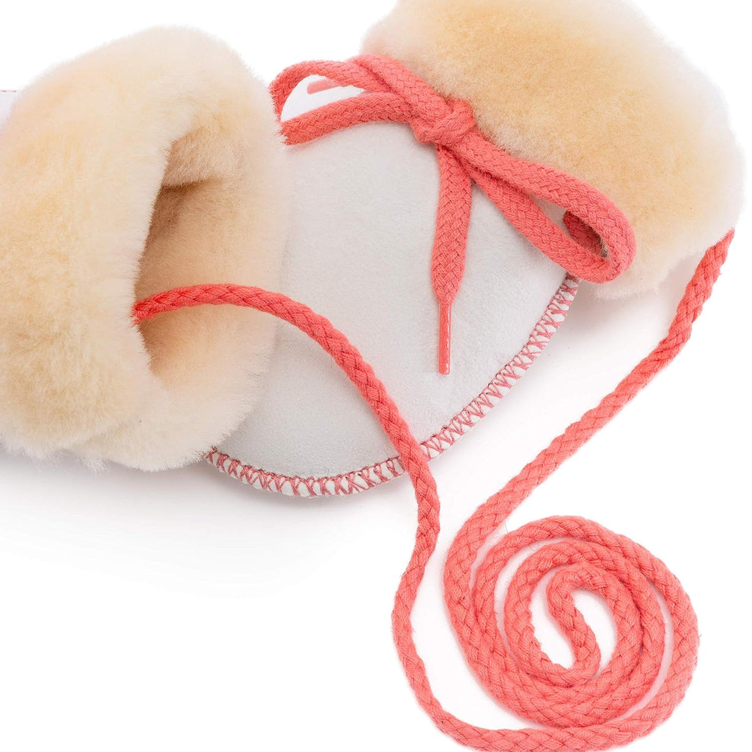 Niedliche Baby Lammfell-Fäustlinge von CHRIST - Unisex (für Jungen, Mädchen, Kleinkind, Kinder bis 1