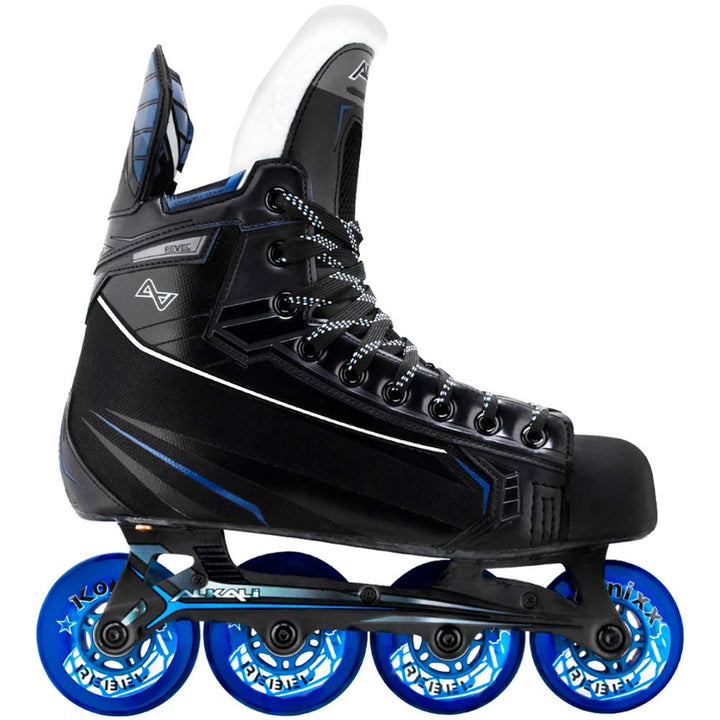 Alkali Revel 5 Inliner Herren Senior Inlineskates, Schwarz/Blau/9.0/D