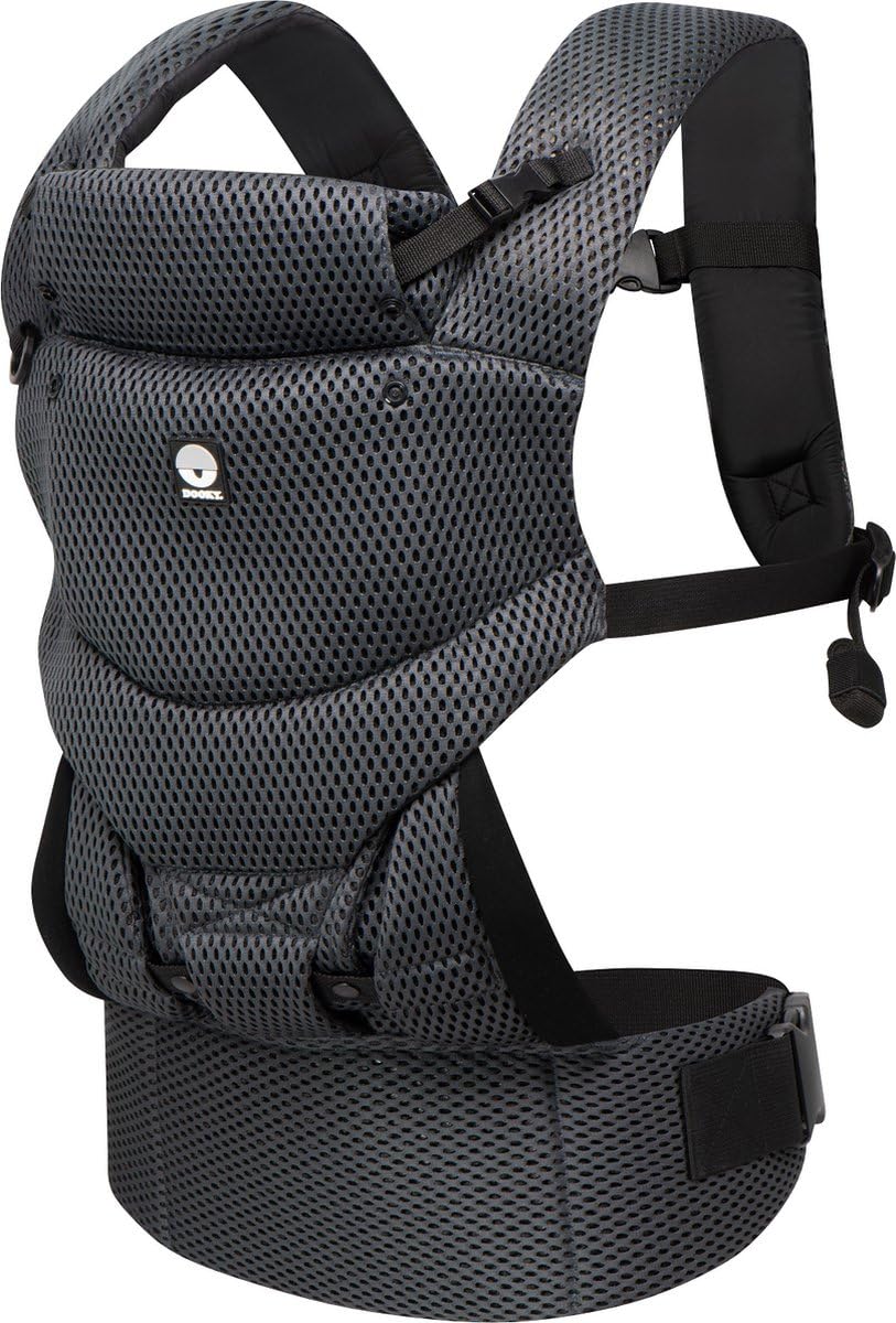Dooky Carrier Urban Comfort, Babytrage Neugeborene ab Geburt, Ergonomische Babytrage 0-3 Jahre, 3.5-