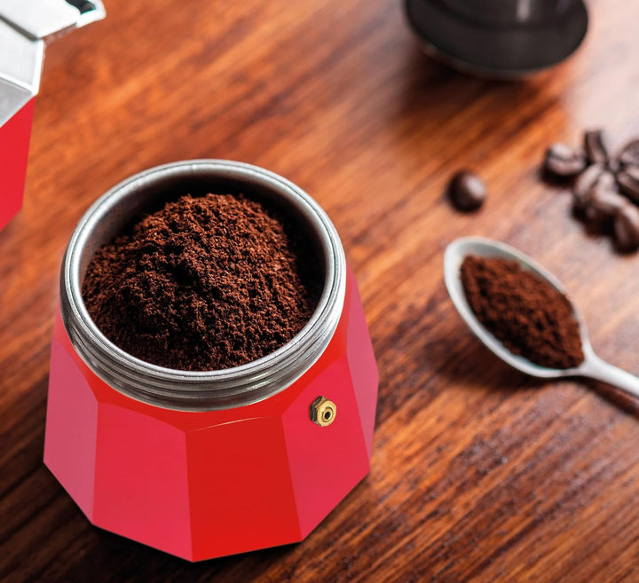 cilio Espressokocher Classico für 6 Tassen | elektrisch 480W | Ø 11,5 cm Höhe: 25 cm | Aluminium | R