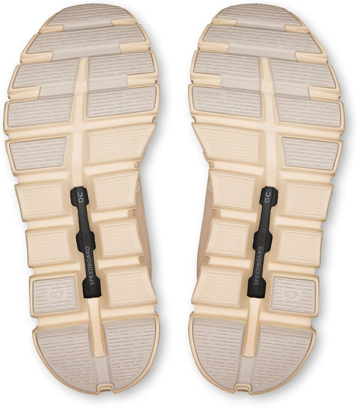 On Damen Cloud 6Sneaker 38 EU Sand, 38 EU Sand