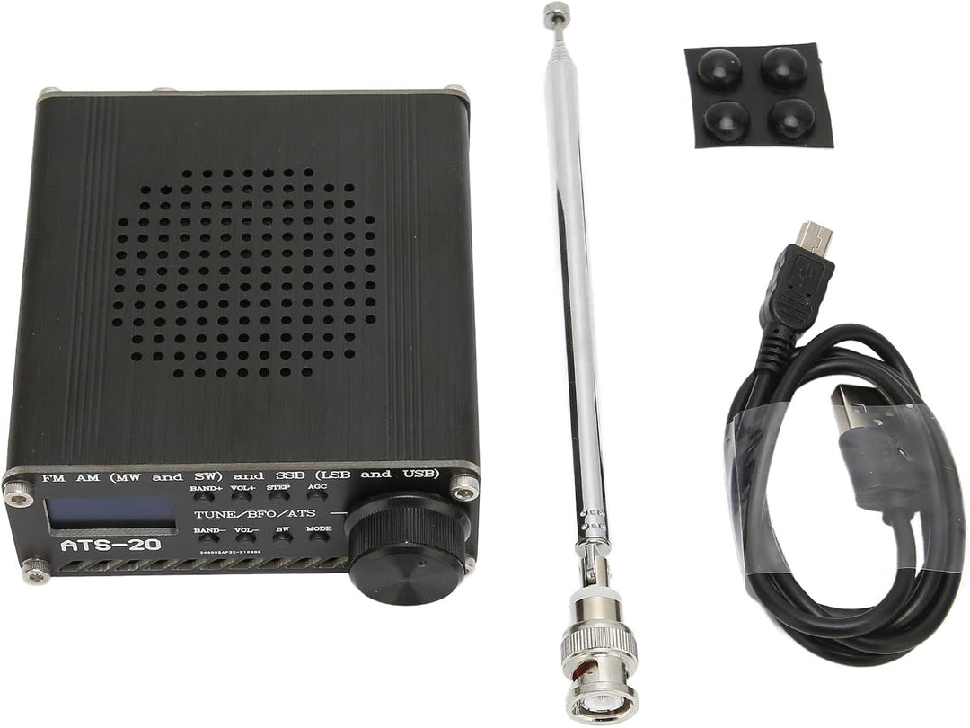 AM FM Kurzwellenradio, MW SW SSB Allband-Funkempfänger Batteriebetriebenes Tragbares Reiseradio für
