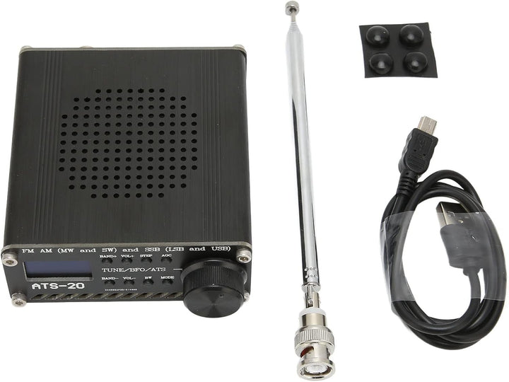 AM FM Kurzwellenradio, MW SW SSB Allband-Funkempfänger Batteriebetriebenes Tragbares Reiseradio für