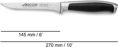 Arcos 178500 Serie Kyoto - Ausbeinmesser - KlingeausNitrumgeschmiedetemEdelstahl145mm-HandGriffPolyo