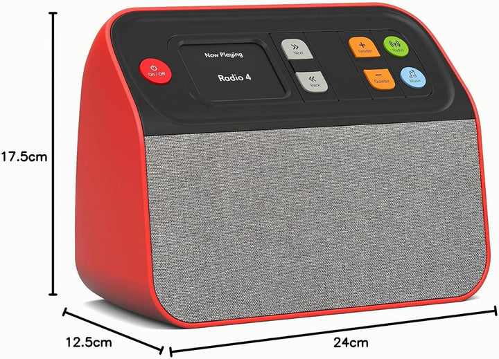 Unvergesslicher Digital-Radio DAB/DAB+ FM und Musik-Player, der sich an alle Altersgruppen und Fähig